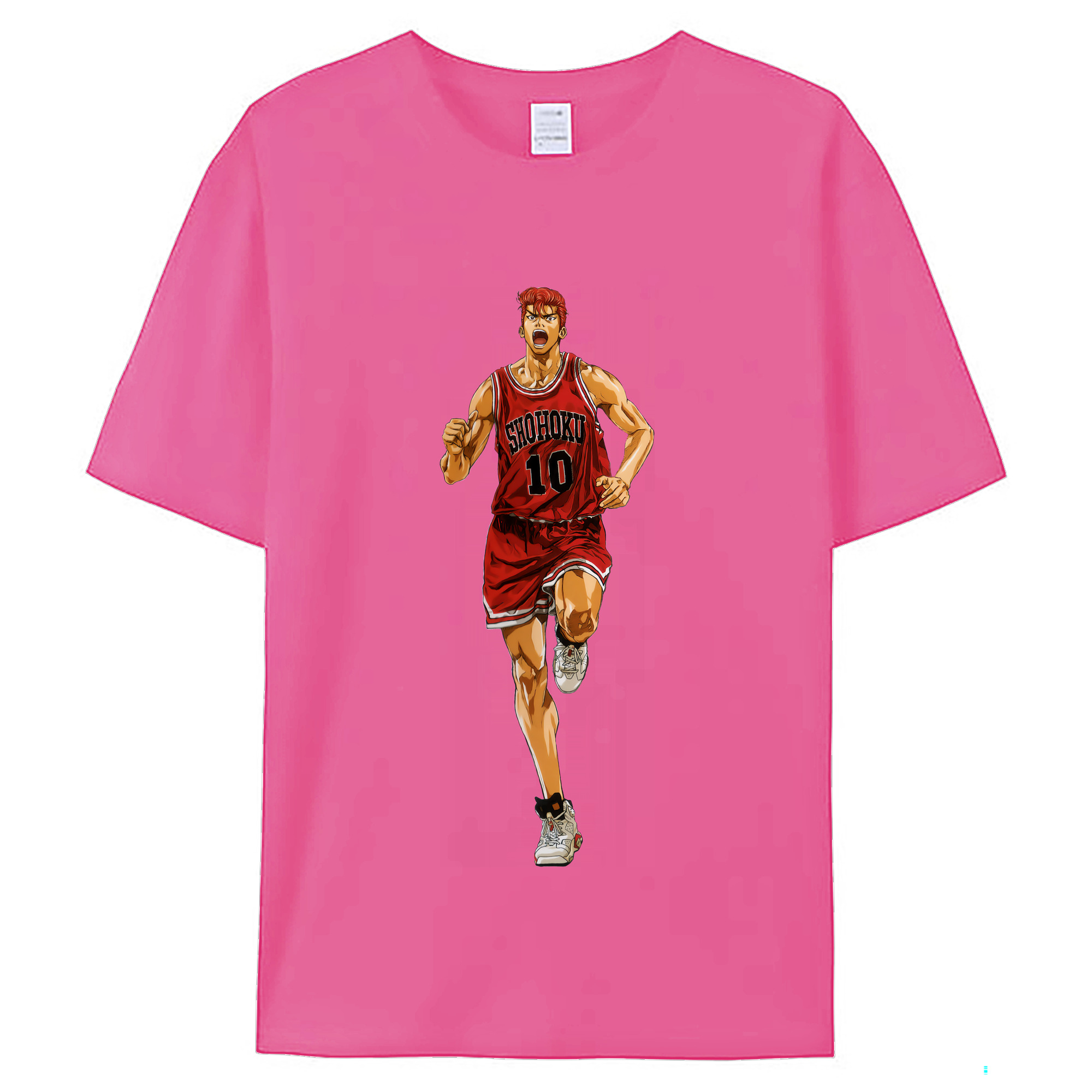（画像用） SLAM DUNK／スラムダンク レディースカジュアルプリントTシャツ（綿100％）